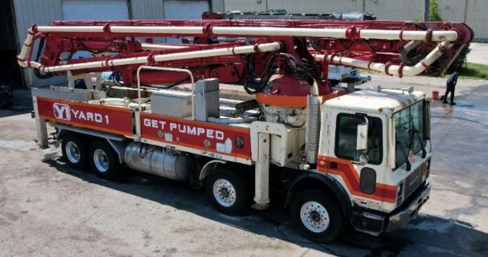 1998 Schwing S45 SX-125 45m on 1999 Mack MR688S 8x4 concrete pump truck, Mack 6 cylinder 12.0 L - Image 7 of 88