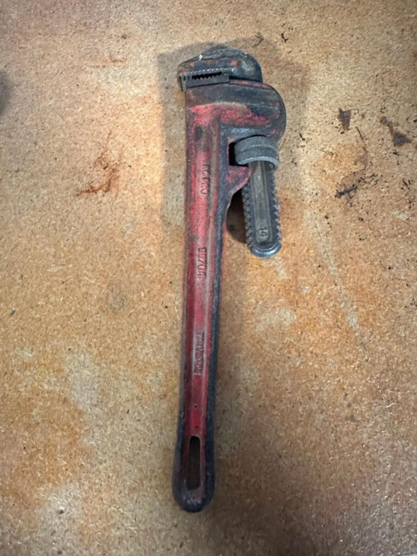 (2) 14" pipe wrench, located in Mt. Pleasant, IA. - Image 2 of 3