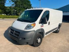 2017 Dodge Ram Promaster 1500 cargo van, 3.6L, automatic transmission, miles: 127k, VIN: