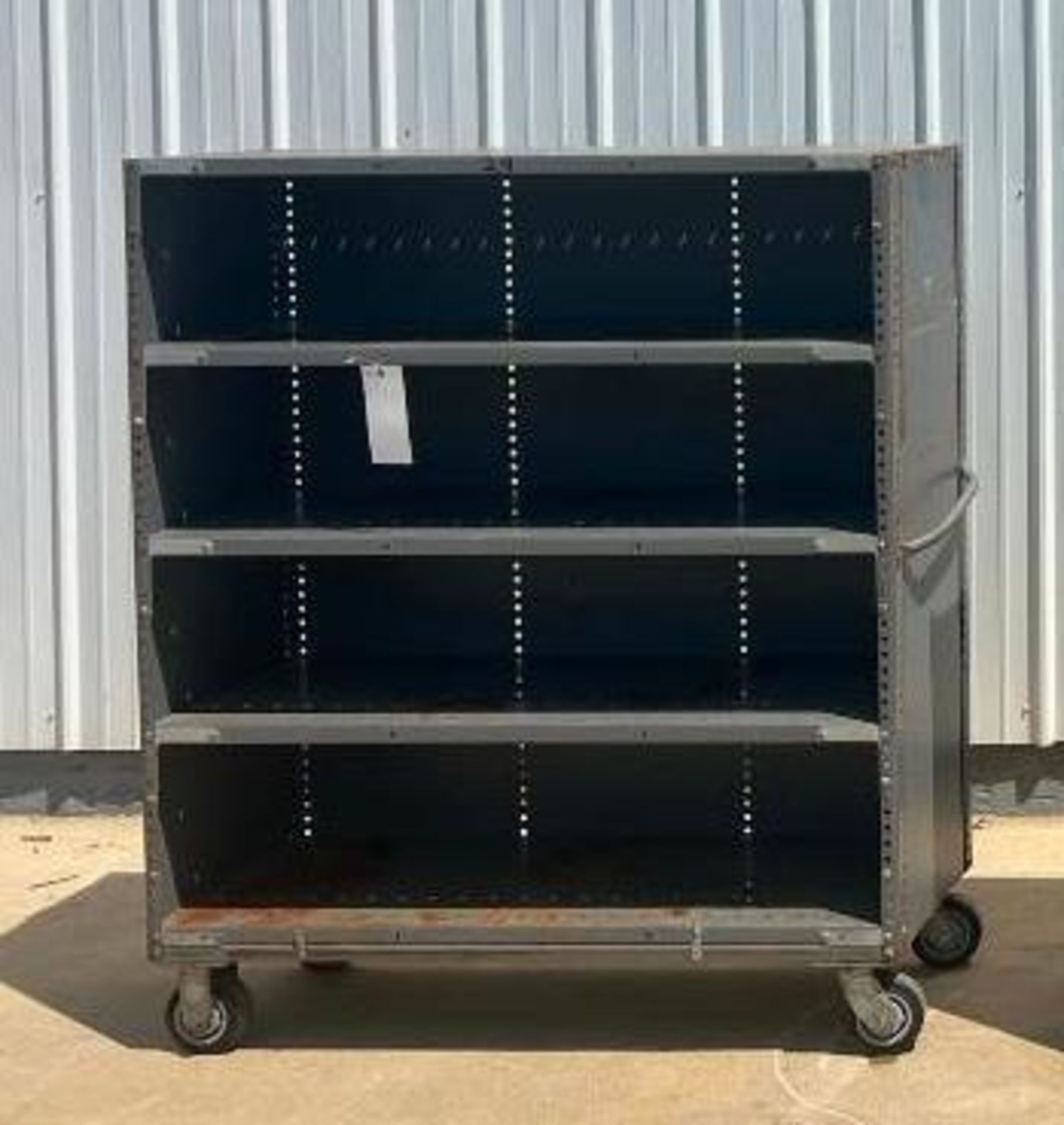(3) metal cart with wheel casters, 48" x 46" x 18", located in Mt. Pleasant, IA. - Image 2 of 8
