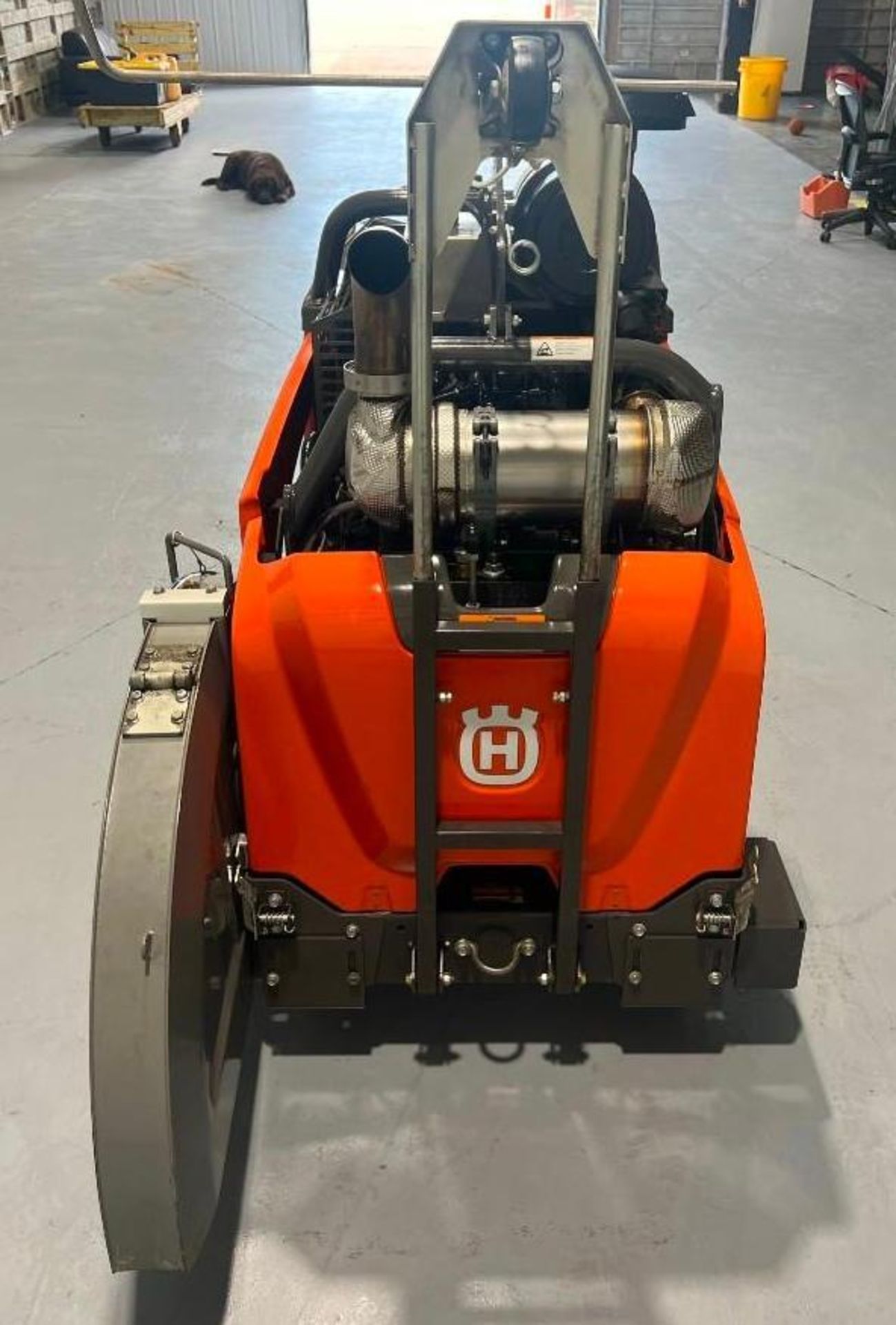 2018 Husqvarna FS7000D walk-behind concrete saw, T4, 42" 3-SP, 122 Hours, located in Mt. Pleasant, - Image 6 of 15