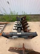 John Deere skid steer auger attachment PA30 with (1) 16" auger bit, (1) 36" auger bit, located in