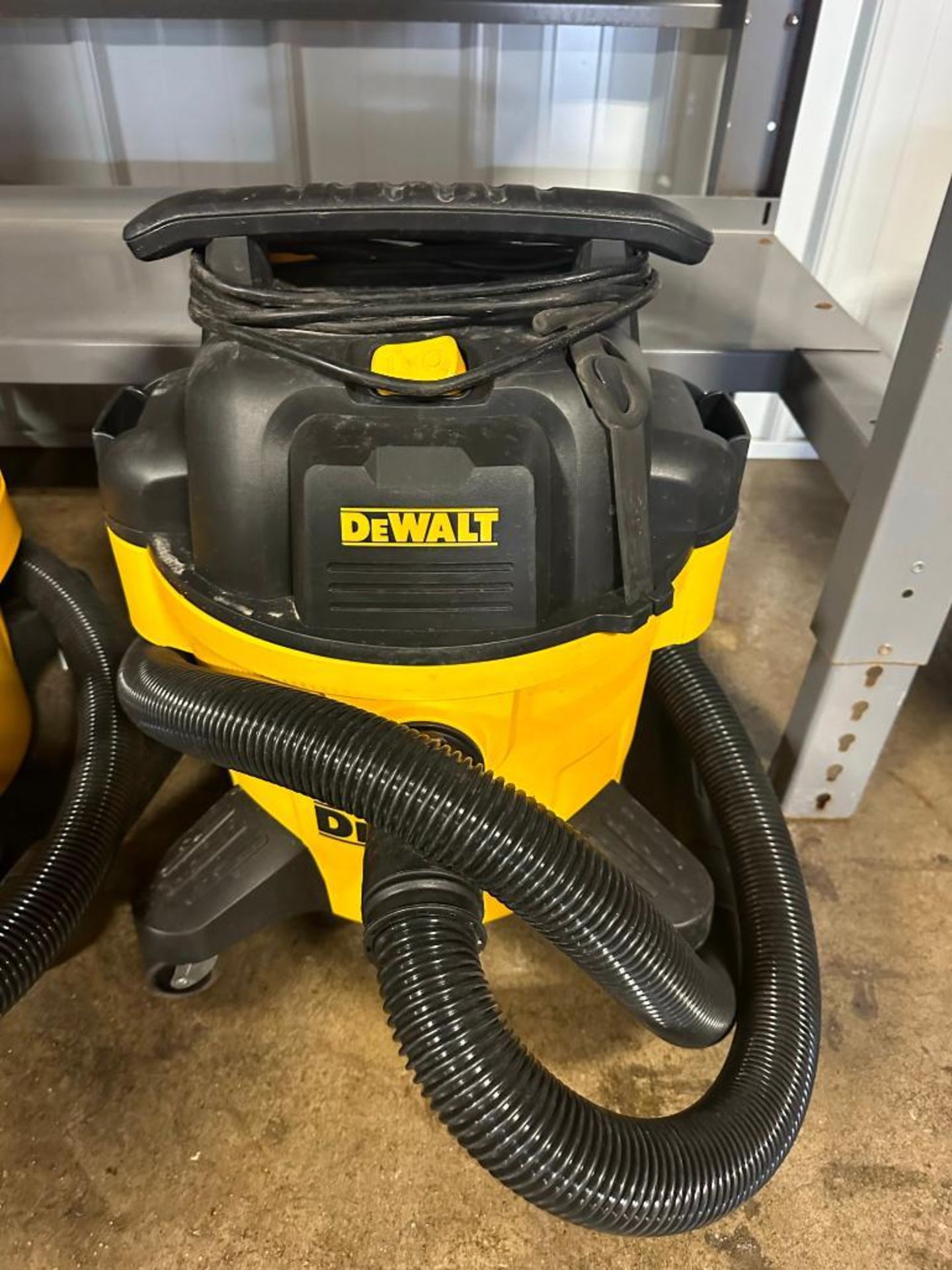 Dewalt 6 gallon wet/dry shop vac, model DXV06P, located in Mt. Pleasant, IA.