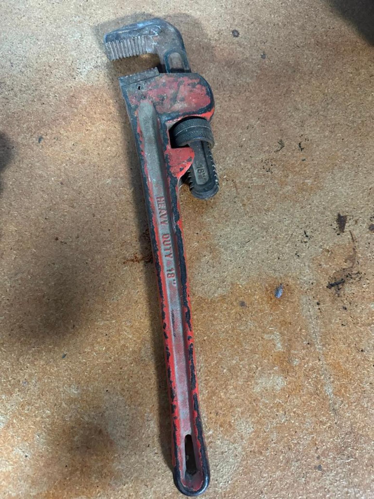 (1) 18" Fuller pipe wrench, (1) 14" Fuller pipe wrench, located in Mt. Pleasant, IA. - Image 3 of 3