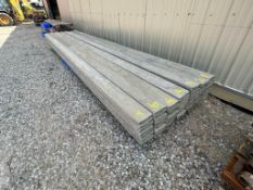 (7) 1" x 6" x 16' aluminum waler boards, located in Mt. Pleasant, IA.
