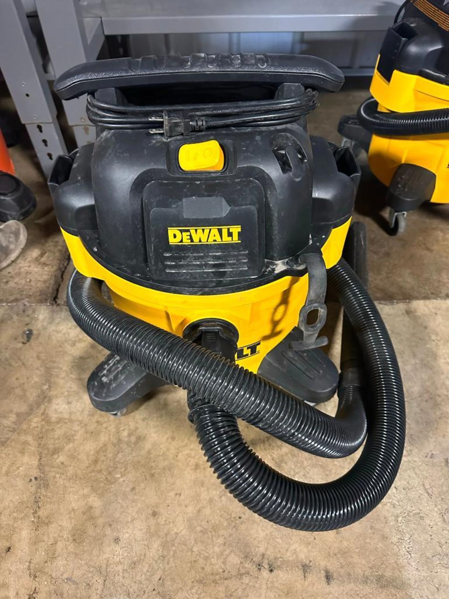 Dewalt 6 gallon wet/dry shop vac, model DXV06P, located in Mt. Pleasant, IA.