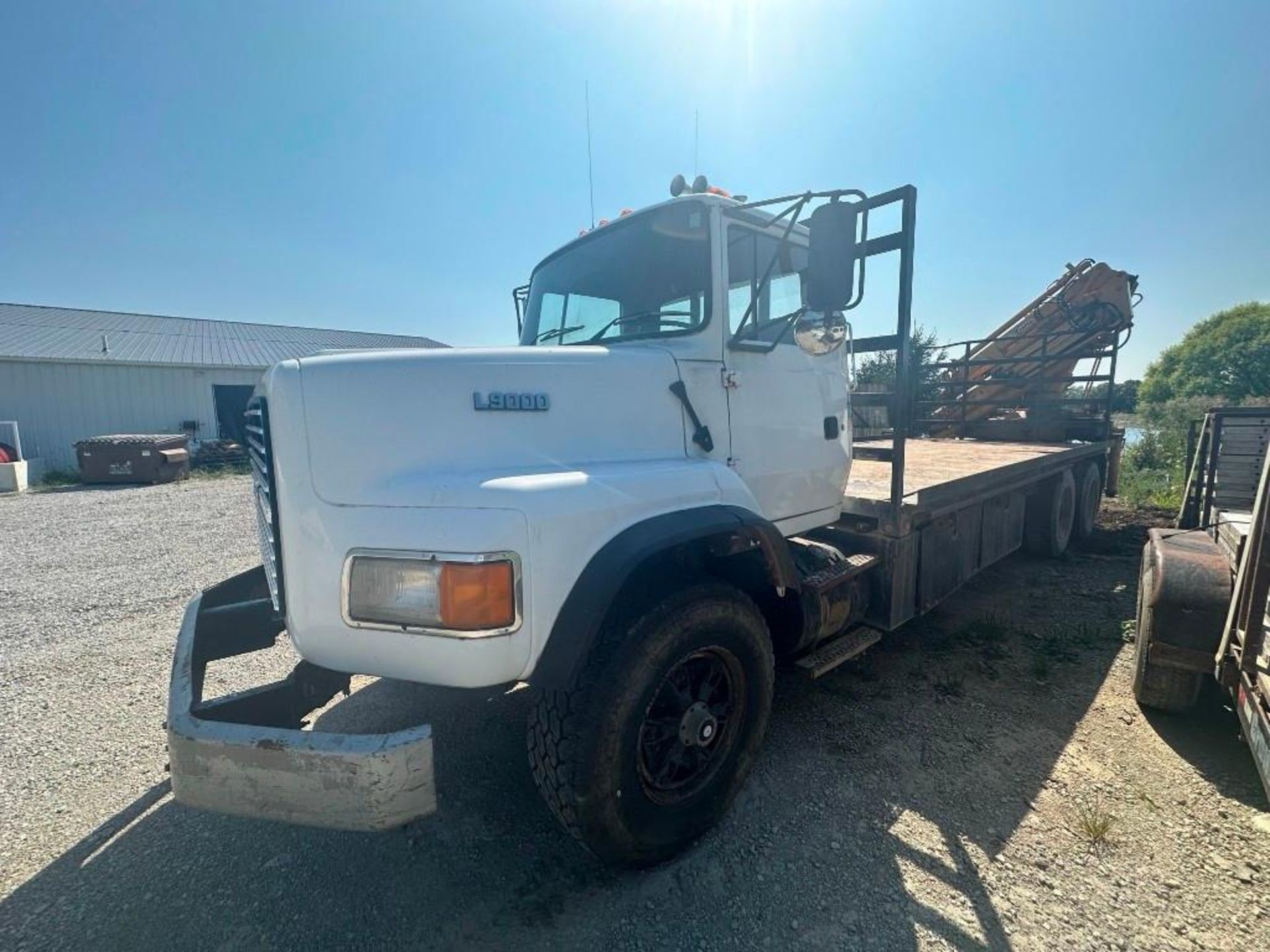 1995 Ford L9000 truck with Copma C2330/3 knuckle boom, 6x4, Caterpillar 3306 diesel engine, 111, - Image 6 of 46