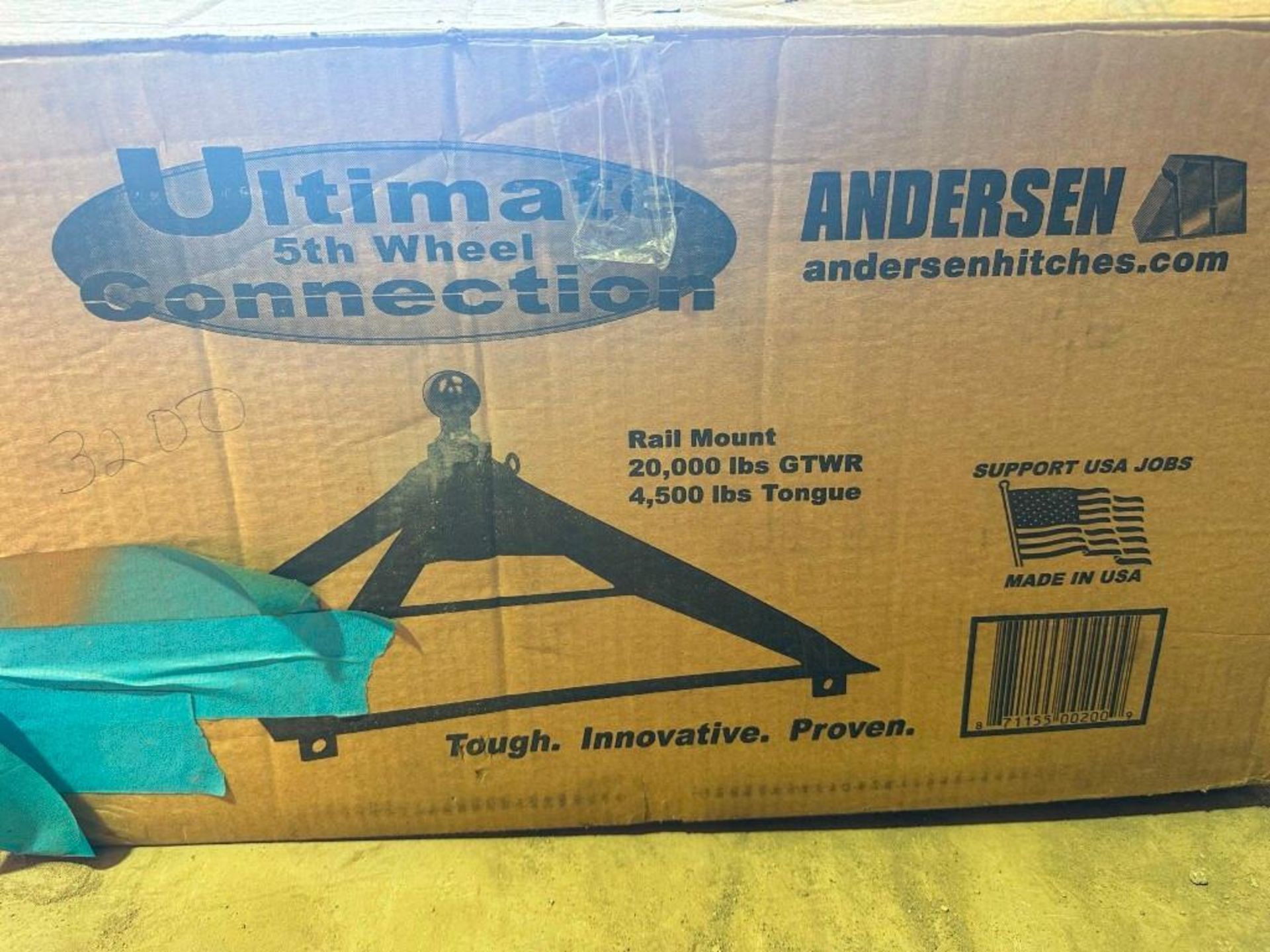 Anderson 5th wheel hitch, fits any in bed fifth wheel hitch, includes connection for fifth wheel - Image 4 of 4