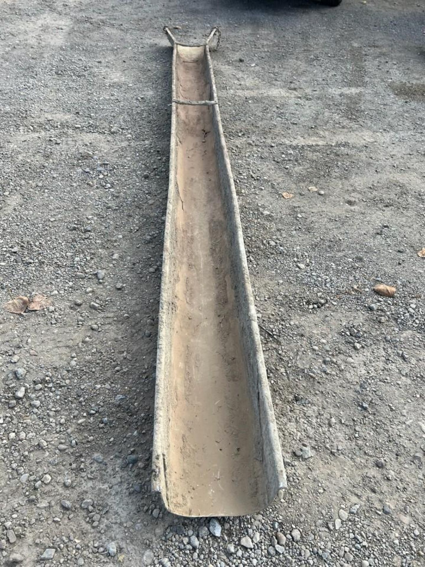 16' aluminum concrete chute