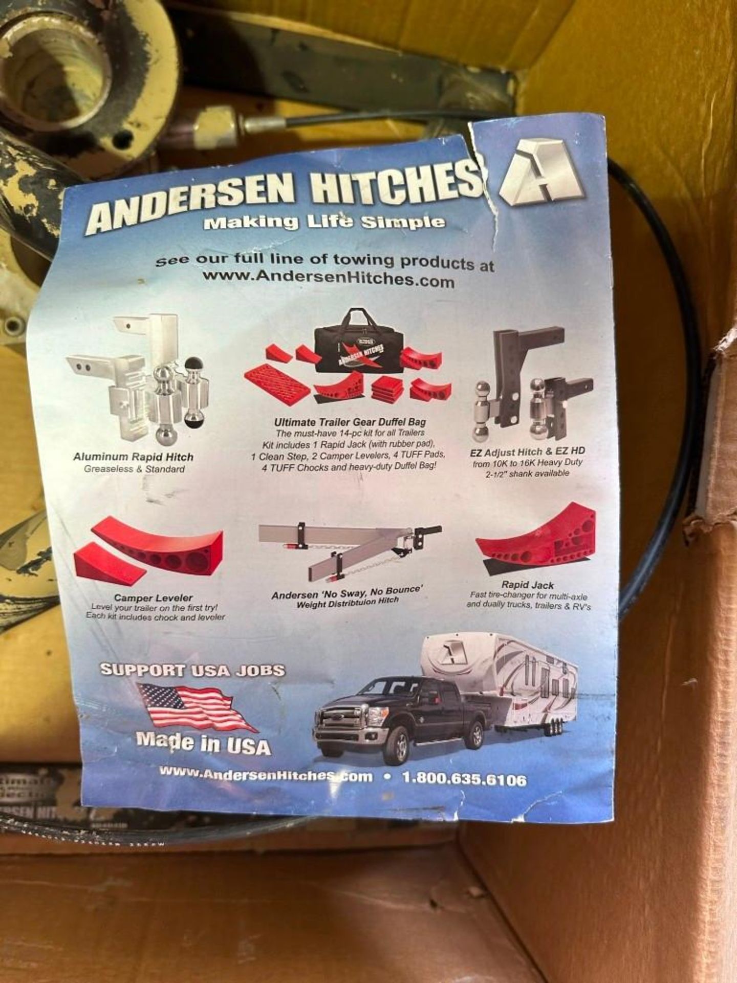 Anderson 5th wheel hitch, fits any in bed fifth wheel hitch, includes connection for fifth wheel - Image 2 of 4