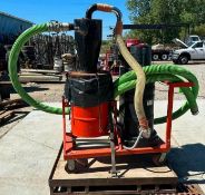 Husqvarna V1000 HEPA Vac, Honda GVX340 engine, runs and operates