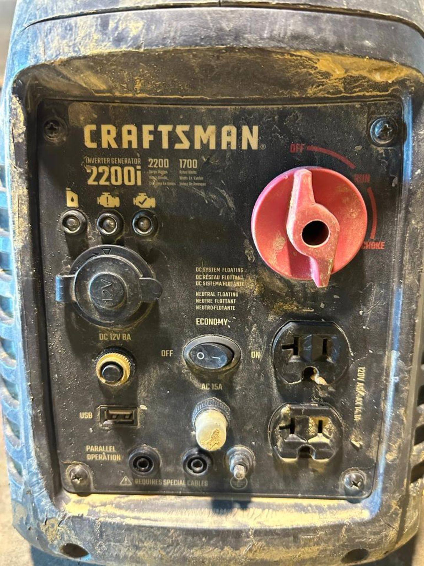 Craftsman 2200i generator, runs and operates - Image 5 of 5