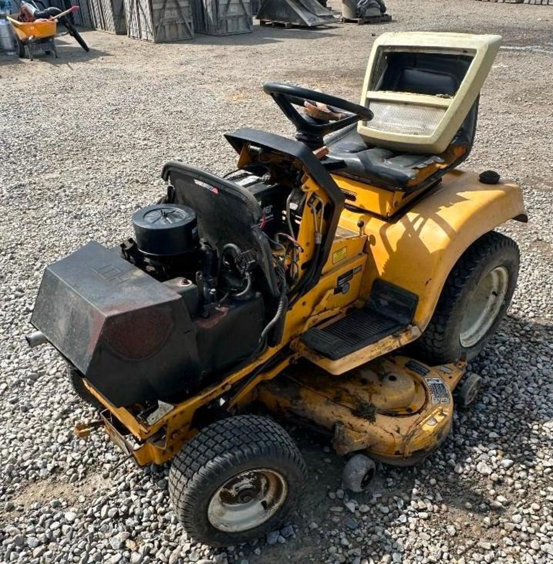 Cub Cadet lawn mower with 46" deck, runs and operates - Image 2 of 6