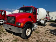 2003 Mack Granite CV513 Concrete Mixer Truck, miles: 205k, hours: 23,927, Mack TM308M 8 speed