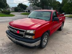 2007 Chevy C1500 Silverado pick-up truck, regular cab, NON RUNNING, 4 speed automatic