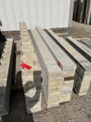 (11) 7" x 9' Western aluminum concrete forms, Vertex brick, 6-12 hole pattern. Located in