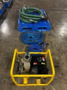 Wacker Self-priming Trash Pump, Model PT2A, Serial # 5576113, Honda GX160 5.5 engine, with hoses,