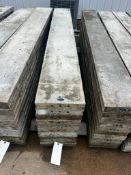 (10) 12" x 8' Wall-Ties aluminum concrete forms, smooth, 6-12 hole pattern. Located in Mt. Pleasant,