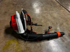 Stihl Magnum BR 800 C Backpack Leaf Blower. Located in Mt. Pleasant, IA