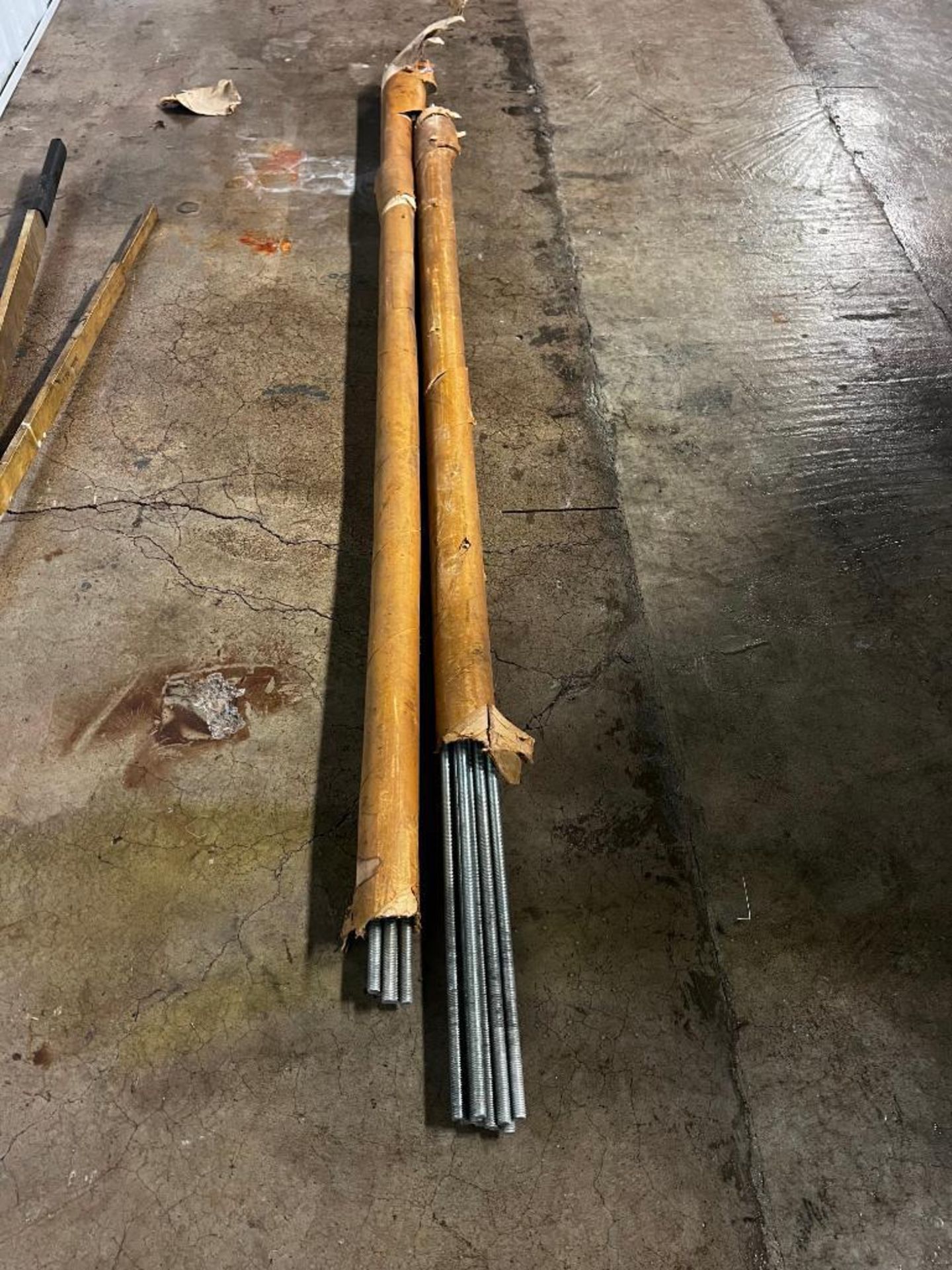 (15) NEW 3/8" x 6' Threaded Steel Rods. Located in Mt. Pleasant, IA