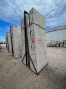 (16) 36" x 8' Western aluminum concrete forms, Vertex brick, 6-12 hole pattern. Basket included.