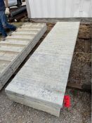 (5) 28" x 9' Western aluminum concrete forms, Vertex brick, 6-12 hole pattern. Located in