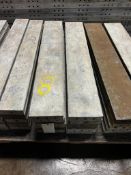 (10) 8" x 4' Wall-Ties aluminum concrete forms, smooth, 6-12 hole pattern. Located in Mt.