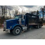 Hiab 210k-3 knuckle boom mounted on 1999 Kenworth T800 truck, VIN # 1NKDLB0X2XJ819936, 6x4,