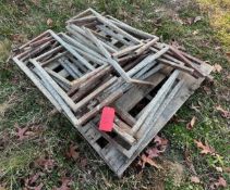 (~20) Pallet of footing brackets, located in Latham, NY.