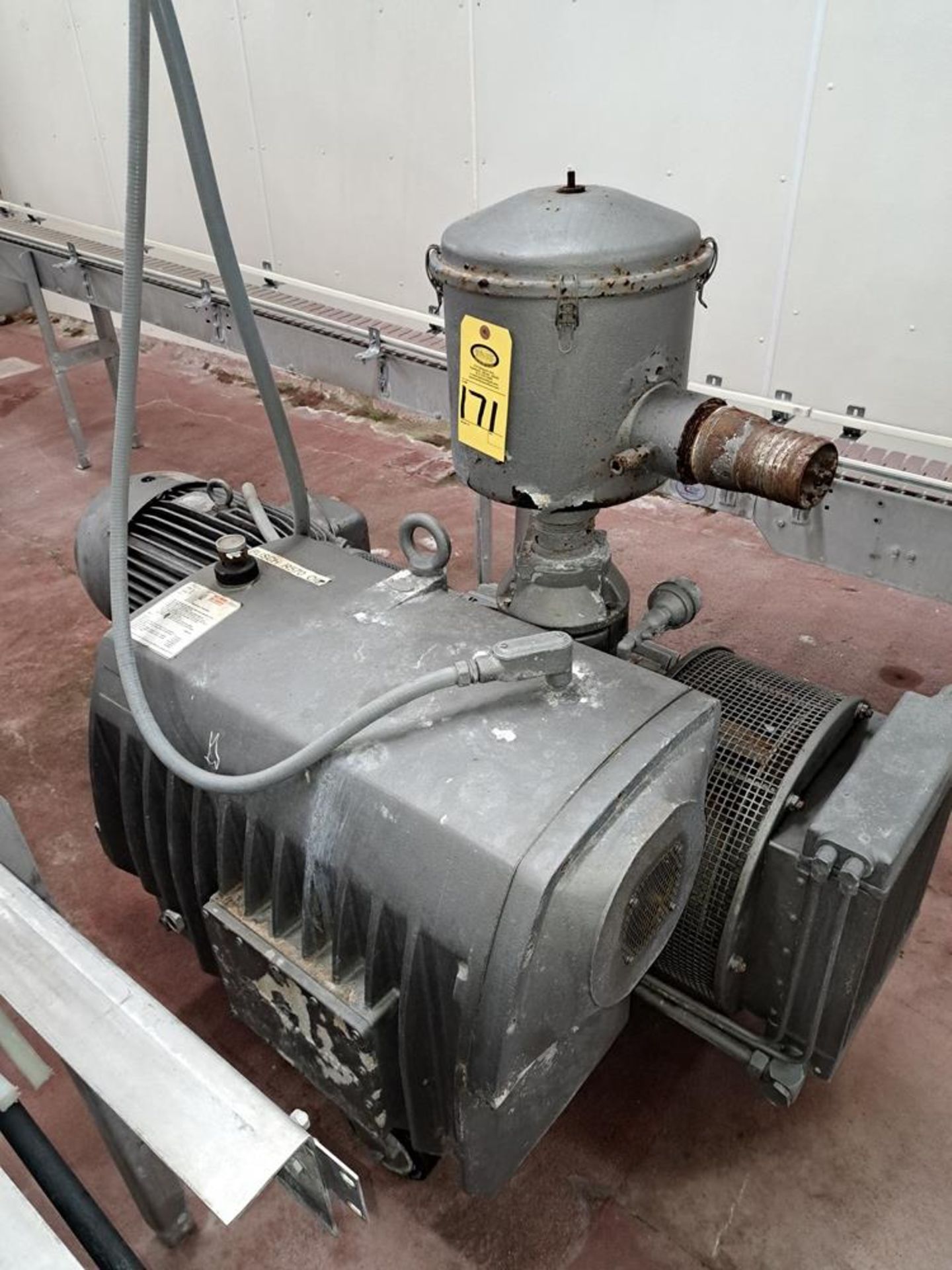 Busch Mdl. 630 Vacuum Pump, 25 h.p., 230/460 volts, 3 phase: Required Loading Fee $250.00, Rigger-