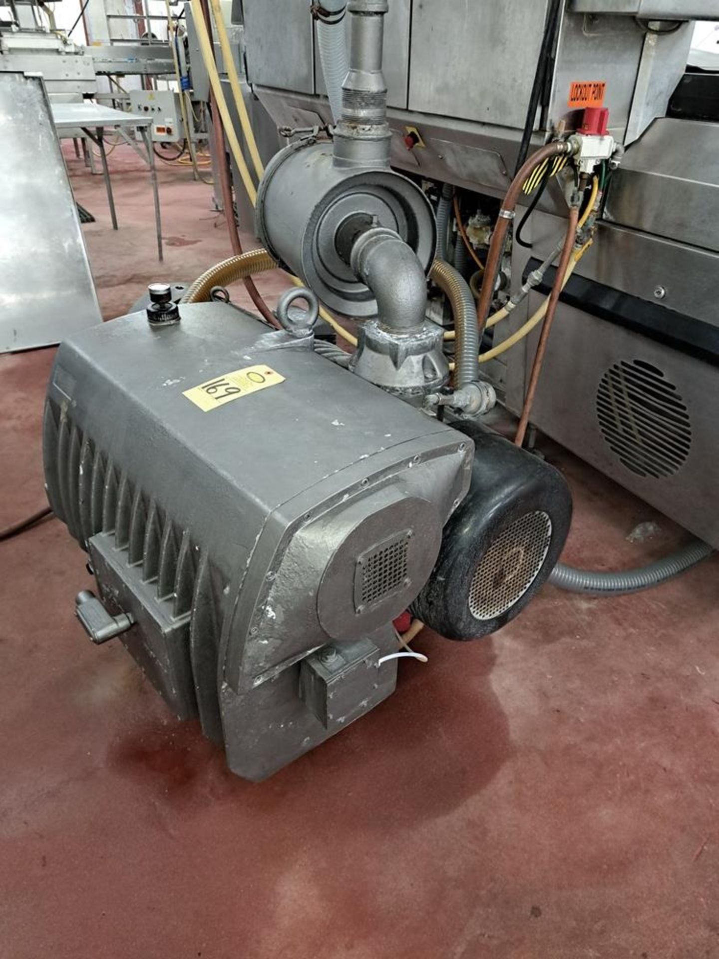 Busch Mdl. 400 Vacuum Pump, 20 h.p., 230/460 volts, 3 phase: Required Loading Fee $250.00, Rigger-