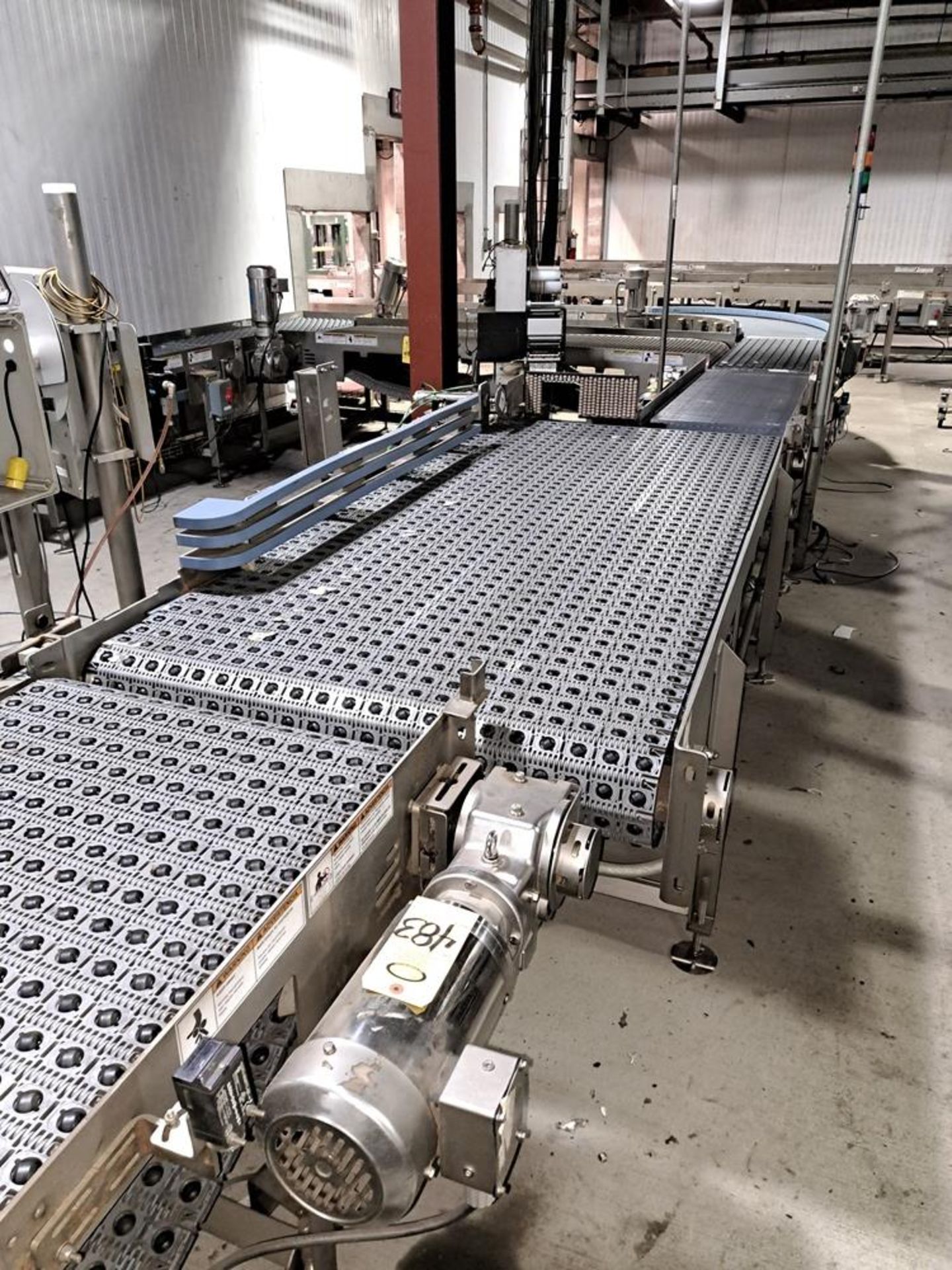 LINE 7 Lot (13) Stainless Steel Frame Conveyor, (1) 28" W X 2' L, (1) 28" W X 13' L, (1) 28" W X 4' - Image 6 of 11