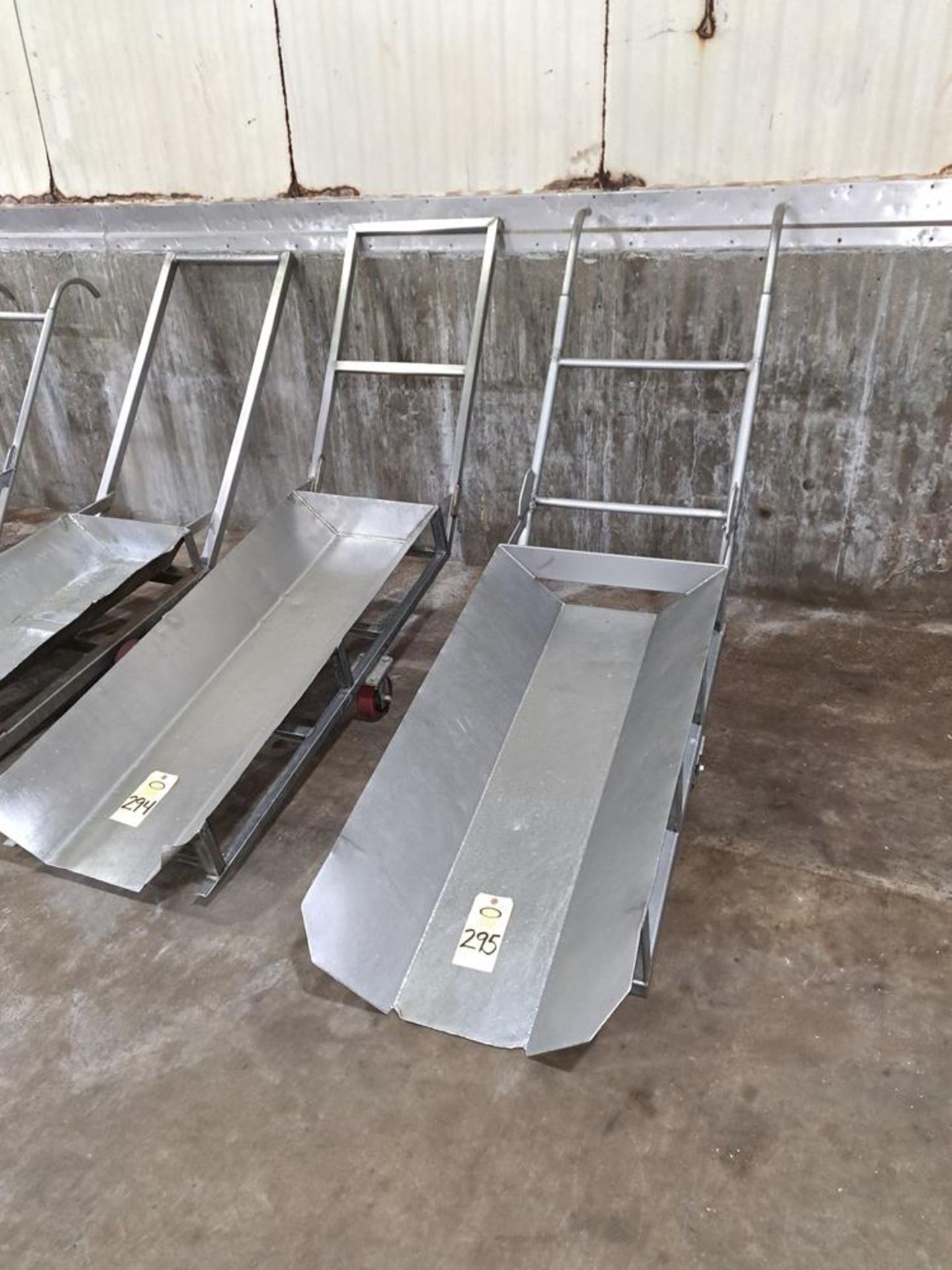 Stainless Steel Offal Truck, 24" W X 48" L: Required Loading Fee $50.00, Rigger-Norm Pavlish,