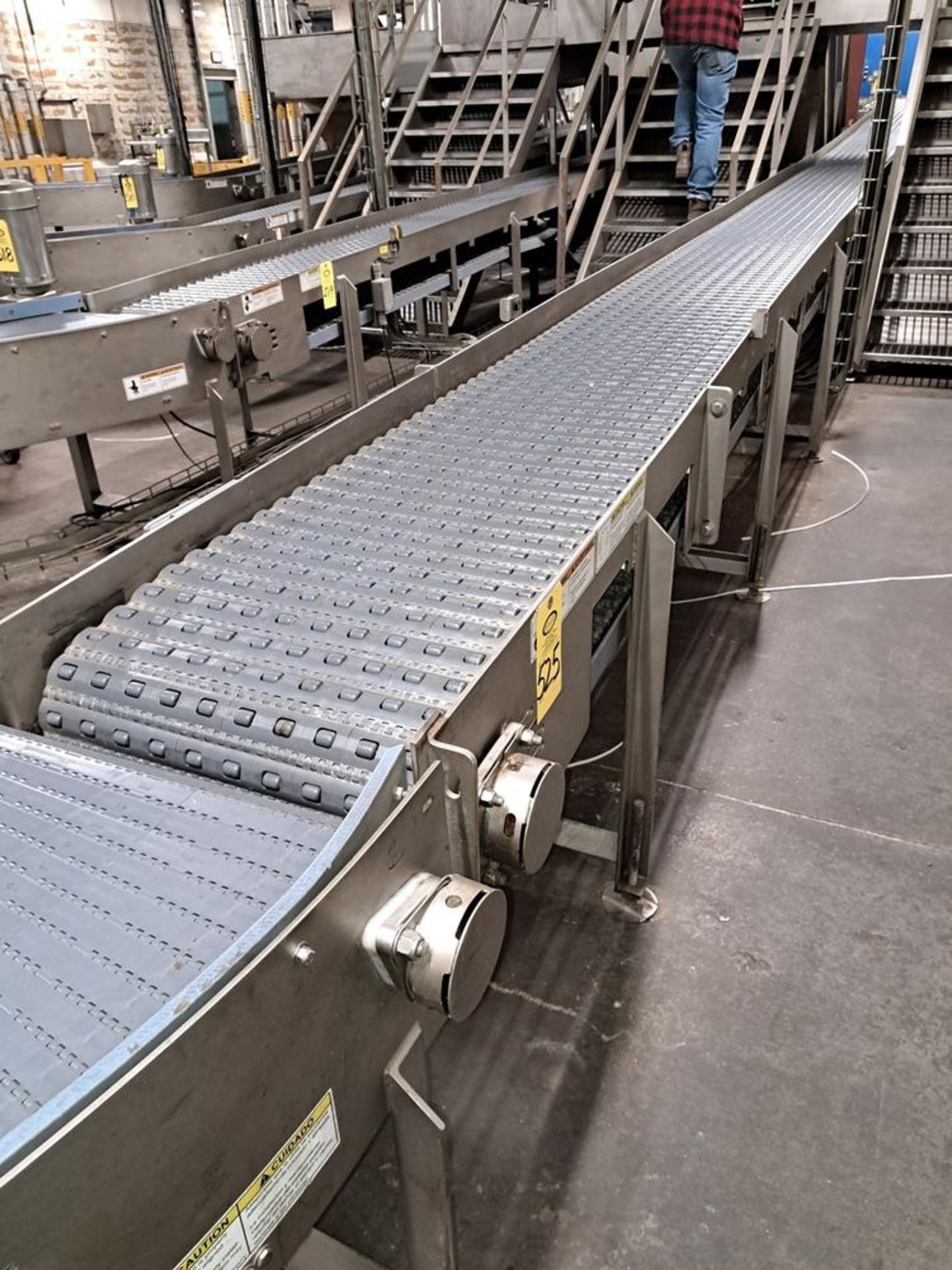 Lot (5) Stainless Steel Frame Conveyors, (1) 20" W X 22' L, (1) 20" W X 25' L, (1) 20" W X 8' L, - Image 6 of 6