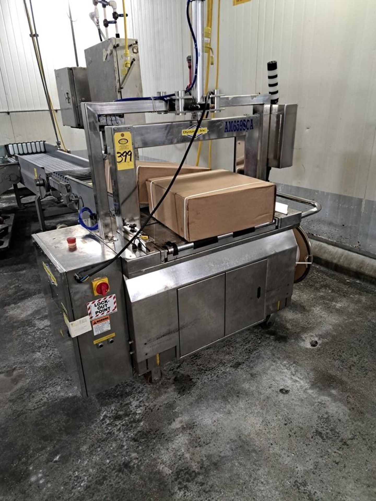 Dynaric Mdl. AM659SCA Stainless Steel Box Strapper: Required Loading Fee $150.00, Rigger-Norm