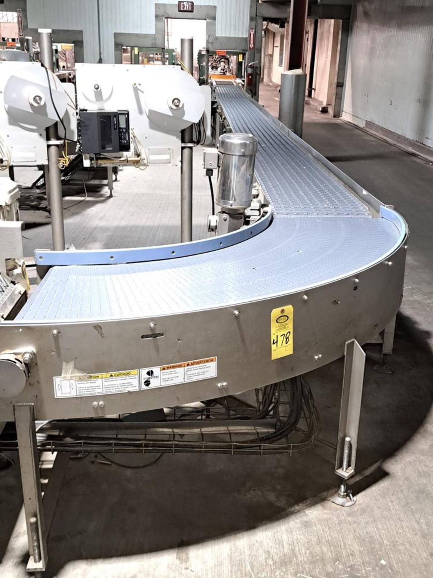 LINE 2 Lot (14) Stainless Steel Frame Conveyors, (1) 24" W X 30" L, (1) 43" L X 5' L, (1) 36" W X - Image 11 of 13