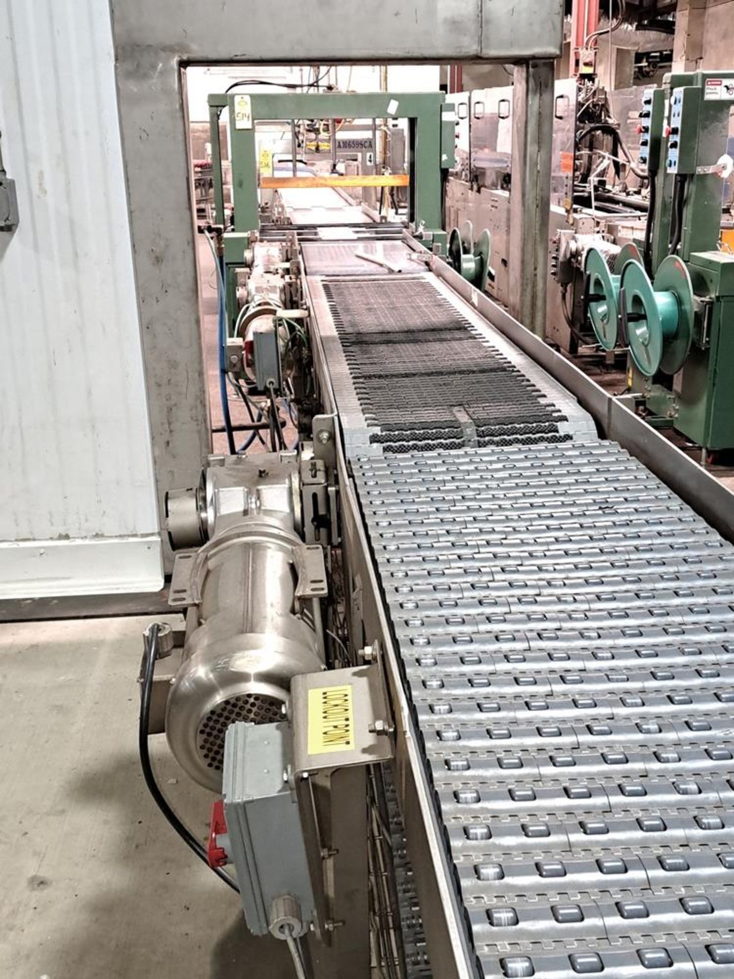 LINE 4 Lot (14) Stainless Steel Frame Conveyors, (1) 43" W X 24" L, (1) 43" W X 6' L, (1) 36" W X - Image 11 of 12