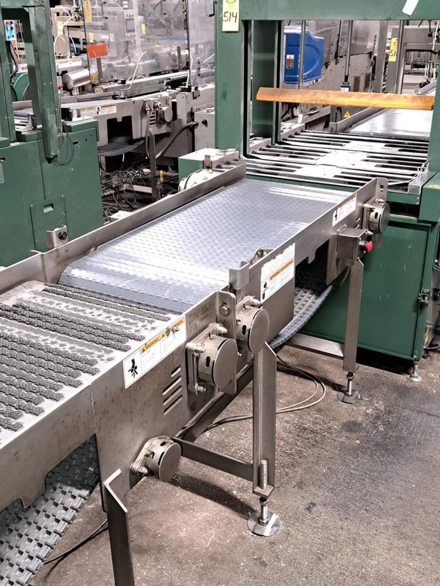 LINE 4 Lot (14) Stainless Steel Frame Conveyors, (1) 43" W X 24" L, (1) 43" W X 6' L, (1) 36" W X - Image 12 of 12