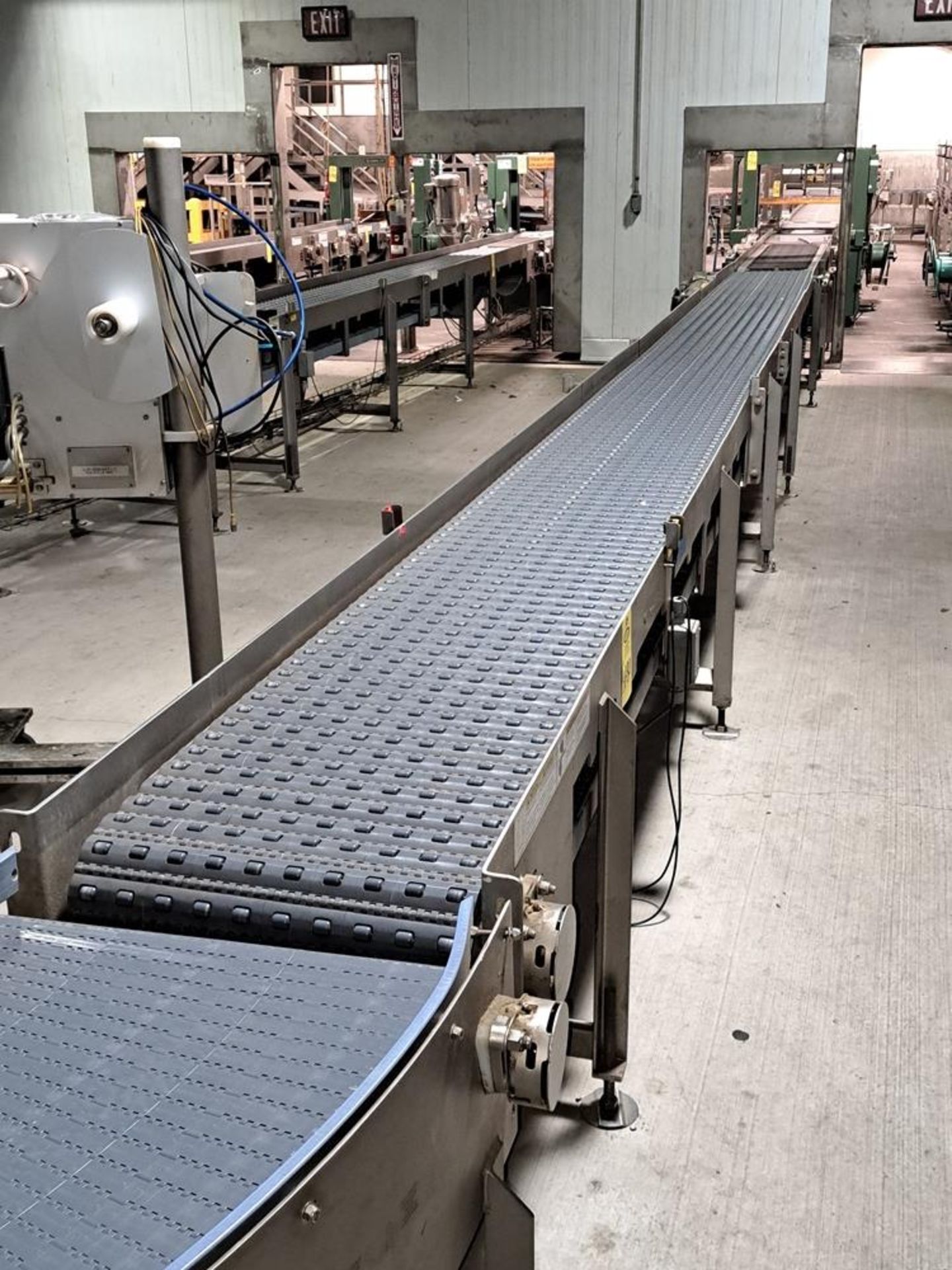 LINE 4 Lot (14) Stainless Steel Frame Conveyors, (1) 43" W X 24" L, (1) 43" W X 6' L, (1) 36" W X - Image 10 of 12