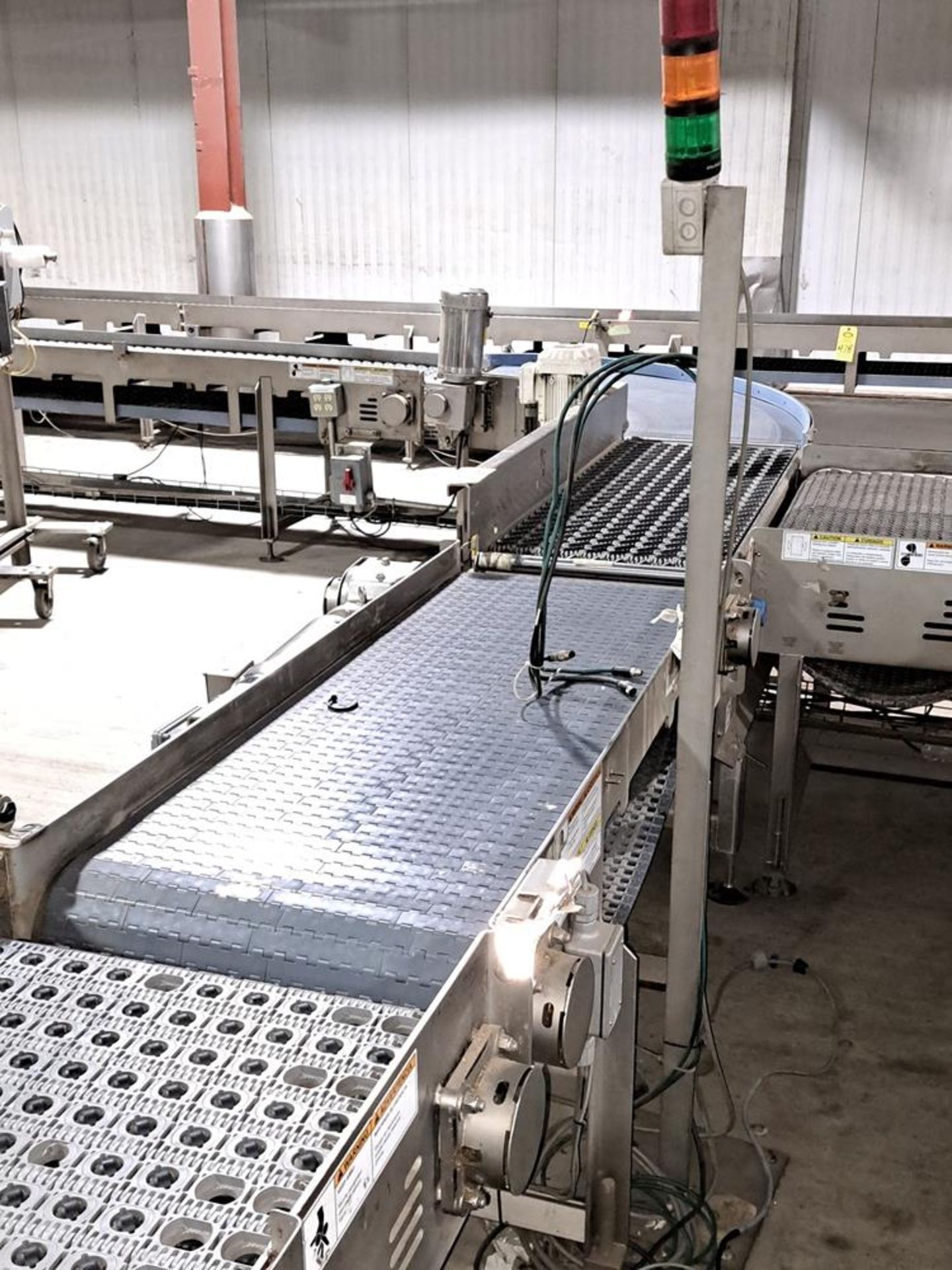 LINE 4 Lot (14) Stainless Steel Frame Conveyors, (1) 43" W X 24" L, (1) 43" W X 6' L, (1) 36" W X - Image 7 of 12