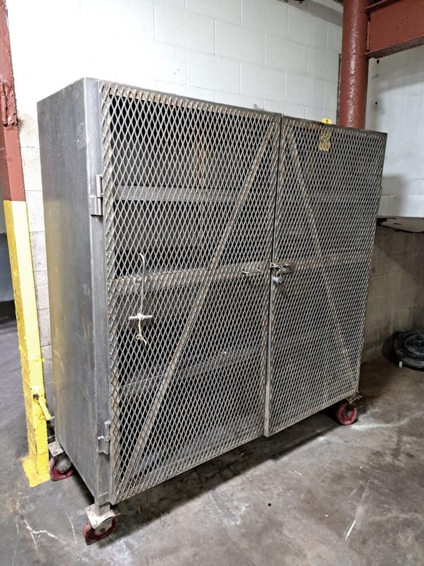 Stainless Steel Portable Cabinet, 6' L X 2' D X 77" T: Required Loading Fee $250.00, Rigger-Norm