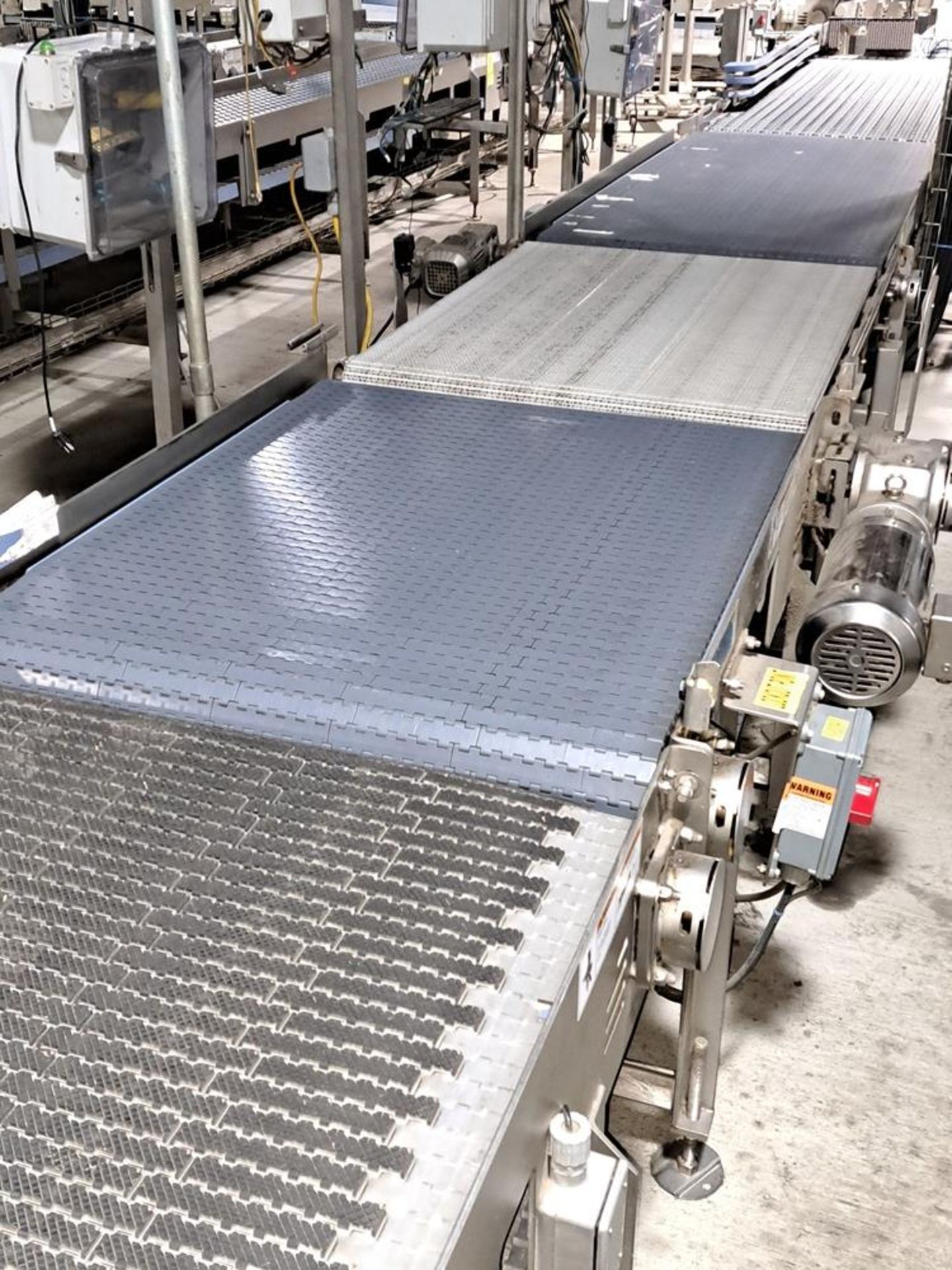 LINE 2 Lot (14) Stainless Steel Frame Conveyors, (1) 24" W X 30" L, (1) 43" L X 5' L, (1) 36" W X - Image 5 of 13