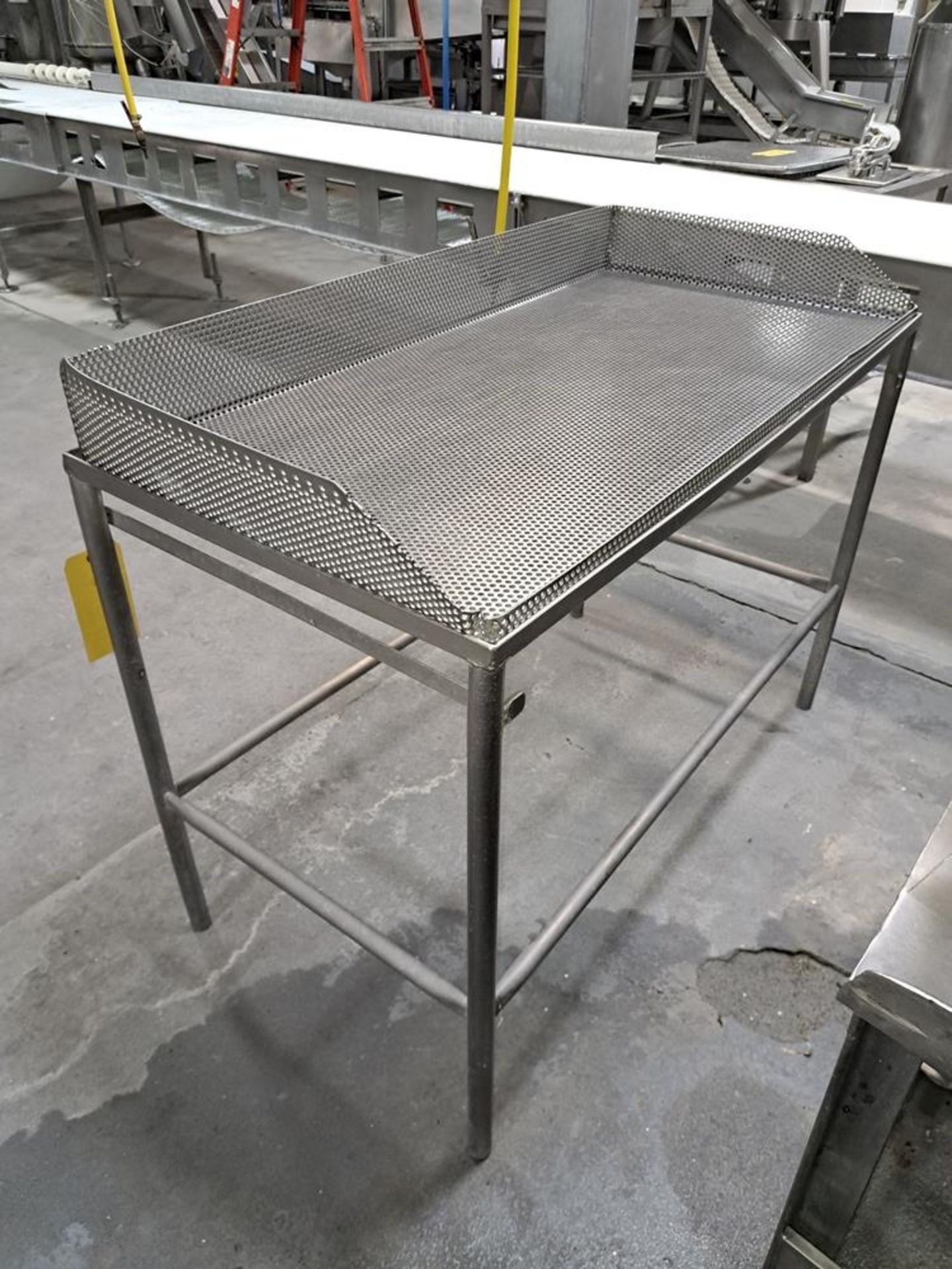 Stainless Steel Inspection Table, 24" W X 48" L: Required Loading Fee $75.00, Rigger-Norm Pavlish,