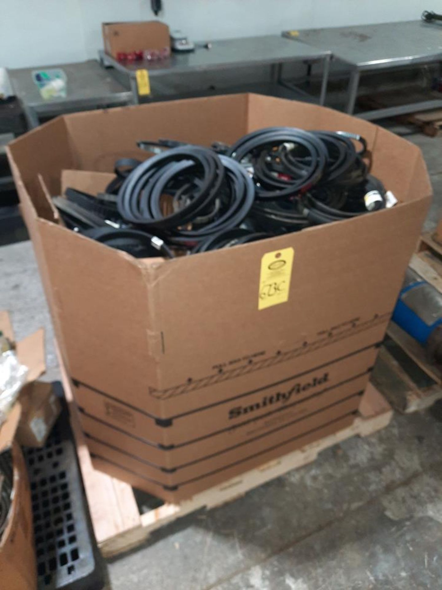 Lot Box of Timing Belts, V-Belts by Kaman, Gatos etc.: Required Loading Fee $50.00, Rigger-Norm