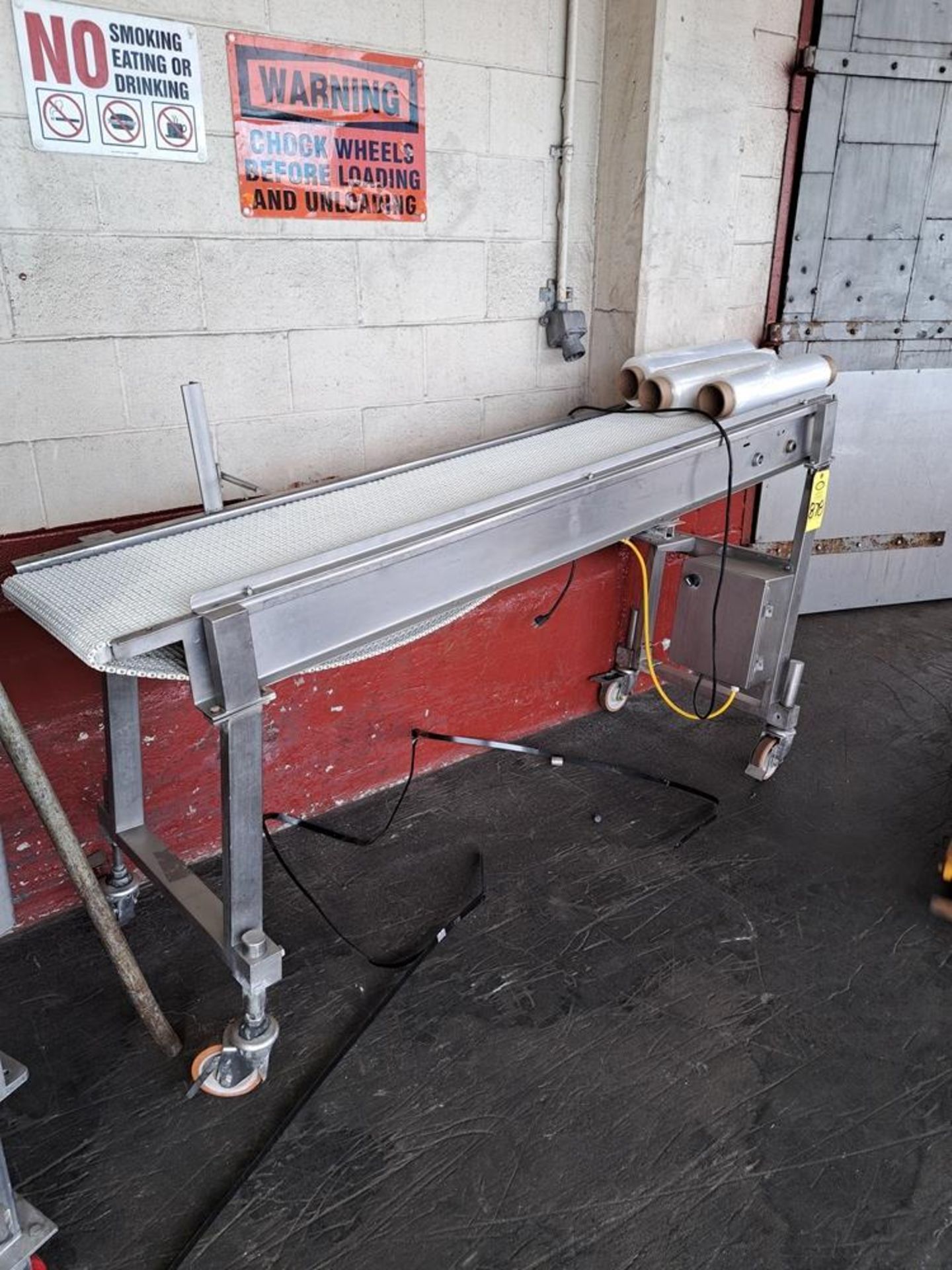 Take-Away Conveyor, 14" W X 80" L : Required Loading Fee $75.00, Rigger-Norm Pavlish, Nebraska