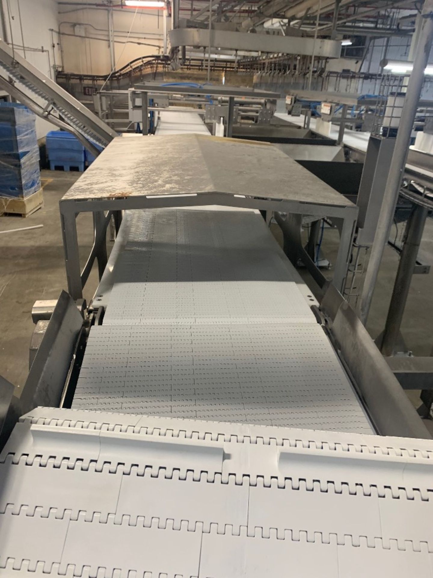 Frontmatec Stainless Steel Inline Checkweigher, 26" W X 5' L with Allen-Bradley monitor, belts - Image 2 of 2