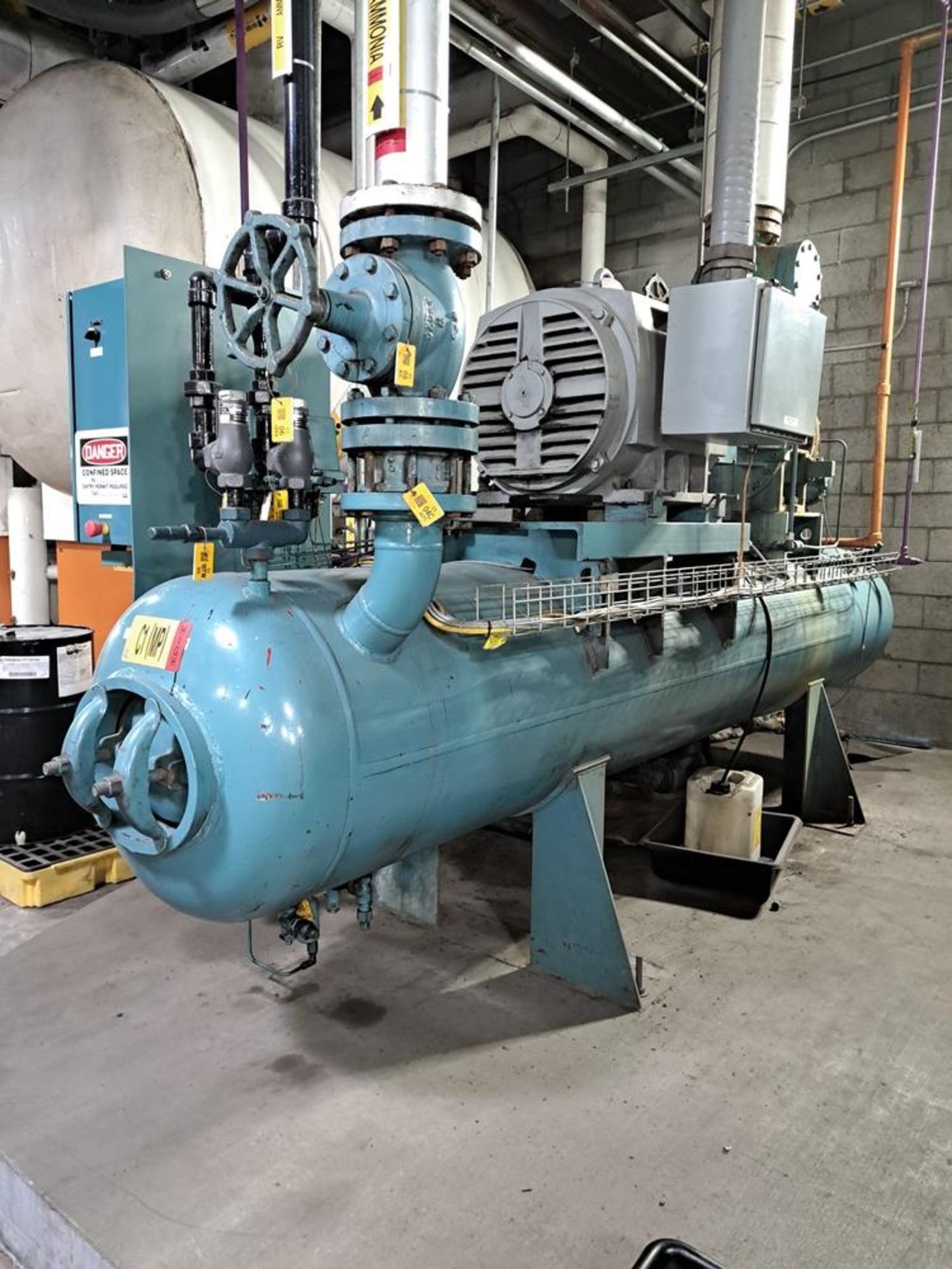 Frick Model RBWII+177H, 400 H.P. Ammonia Rotary Screw Compressor, S/N S0093FFMPLHAA3: Required - Image 2 of 11
