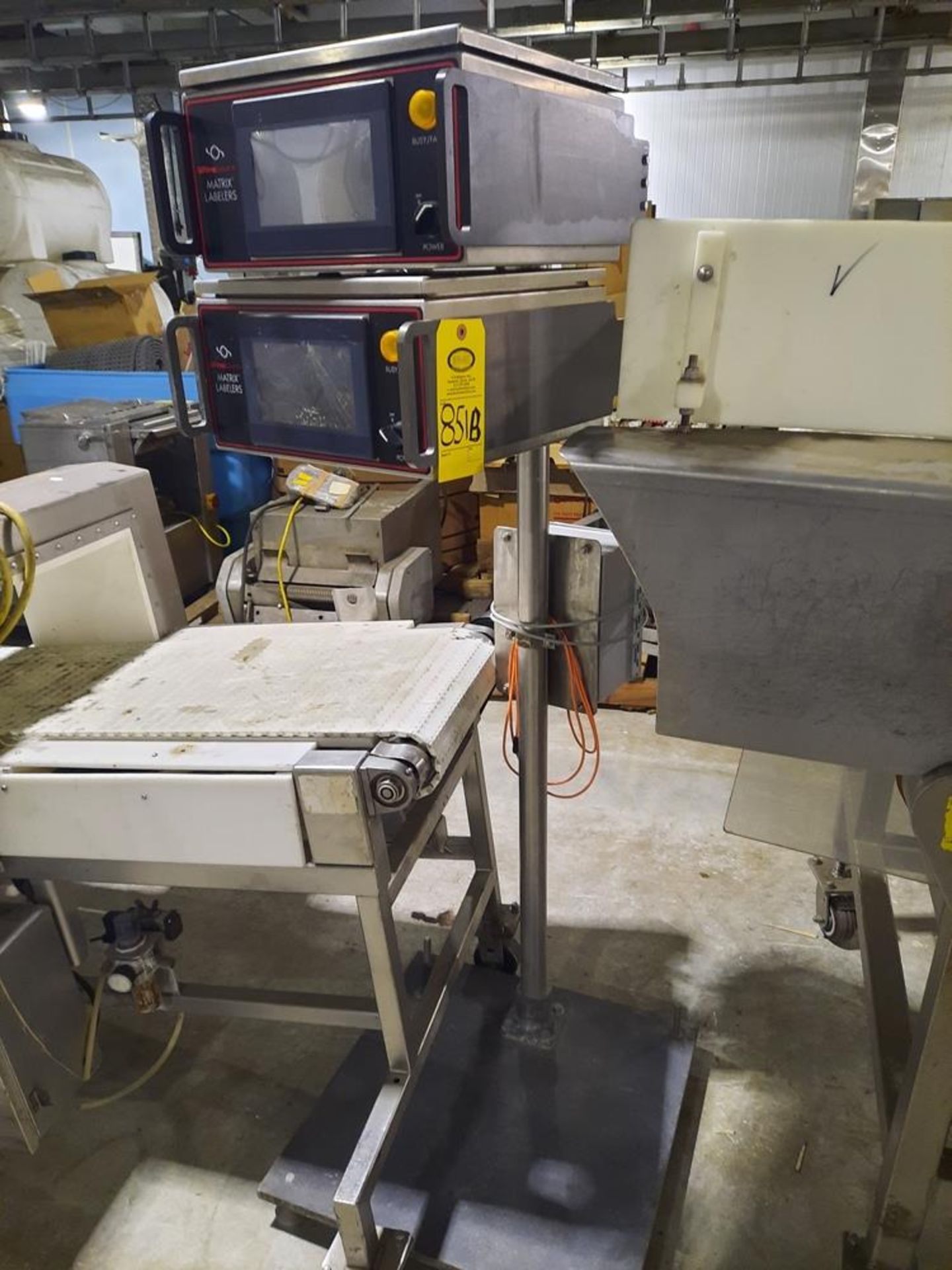 Ultra Source Matrix Labelers on stand: Required Loading Fee $75.00, Rigger-Norm Pavlish, Nebraska