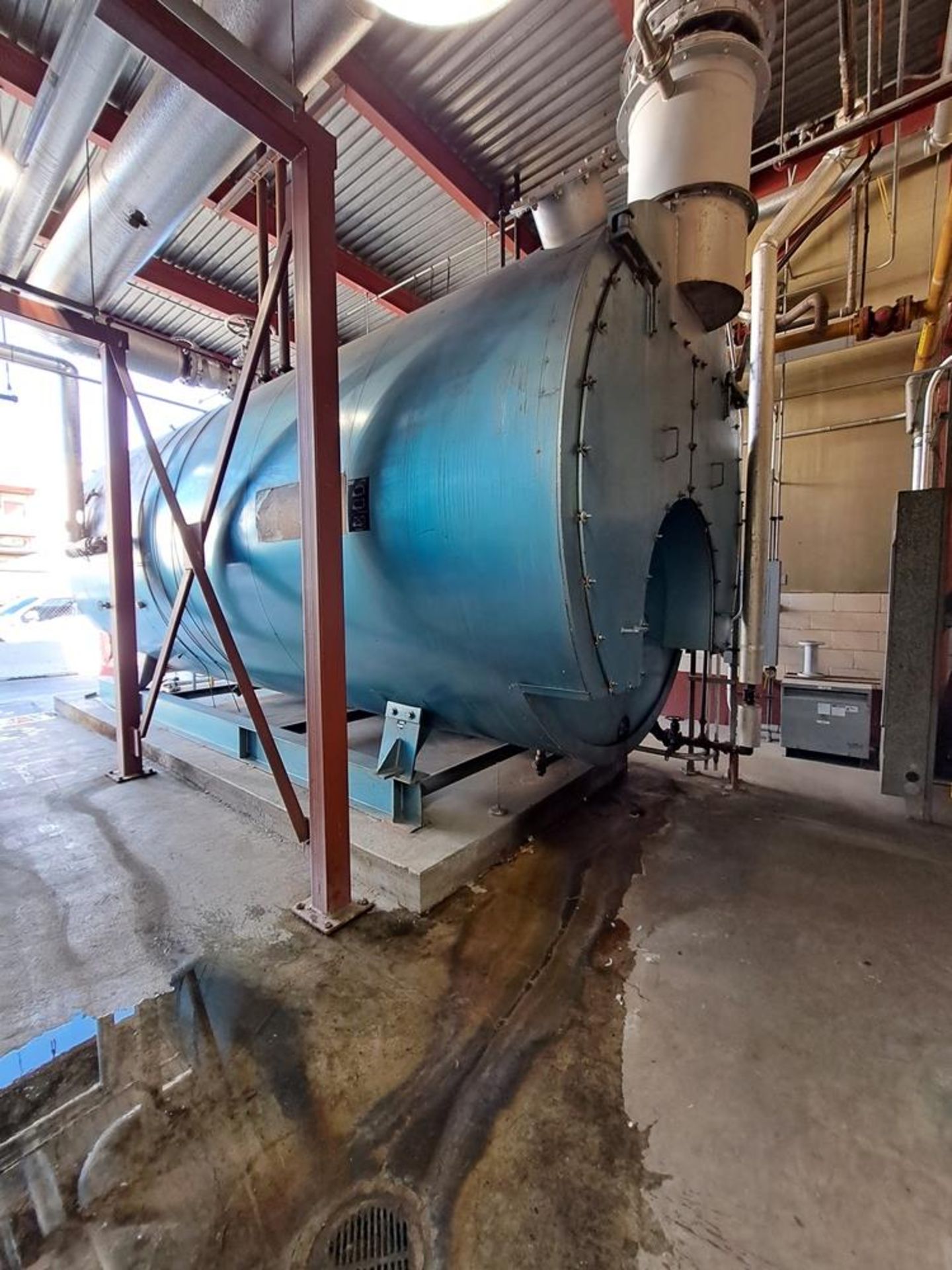 (Part of Bulk Bid 903A) Superior Mdl. X6-X-4500 Boiler, Ser. #16143, heating surface at 4519 sq. ft. - Image 4 of 13