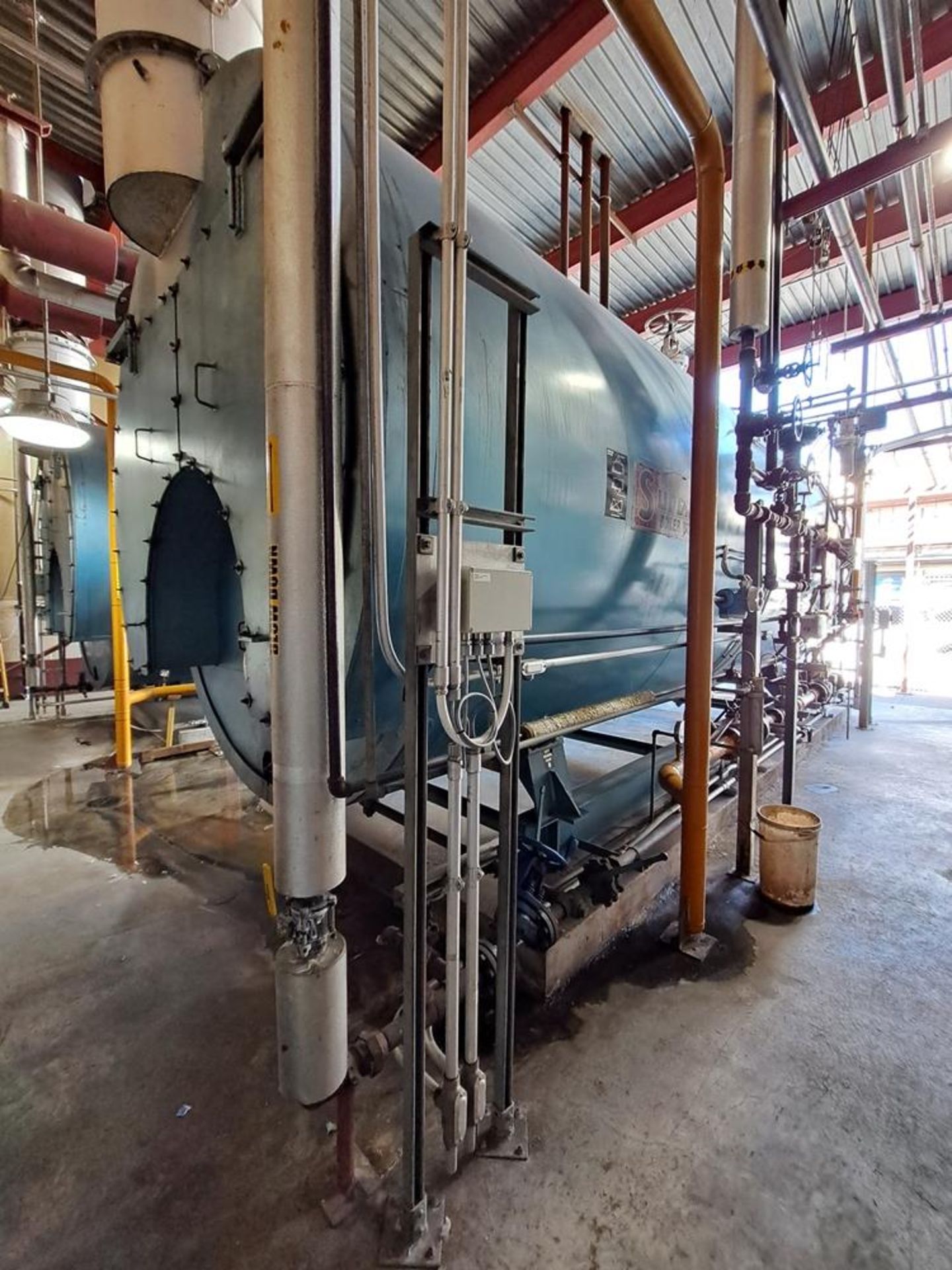 (Part of Bulk Bid 903A) Superior Mdl. X6-X-4500 Boiler, Ser. #16143, heating surface at 4519 sq. ft. - Image 2 of 13